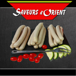 SAUCISSE BLANCHE FROMAGE 500G